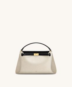 Carmen Top Handle Bag - Black Canvas