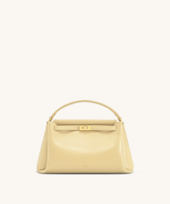 Carmen Top Handle Bag - Butter Yellow