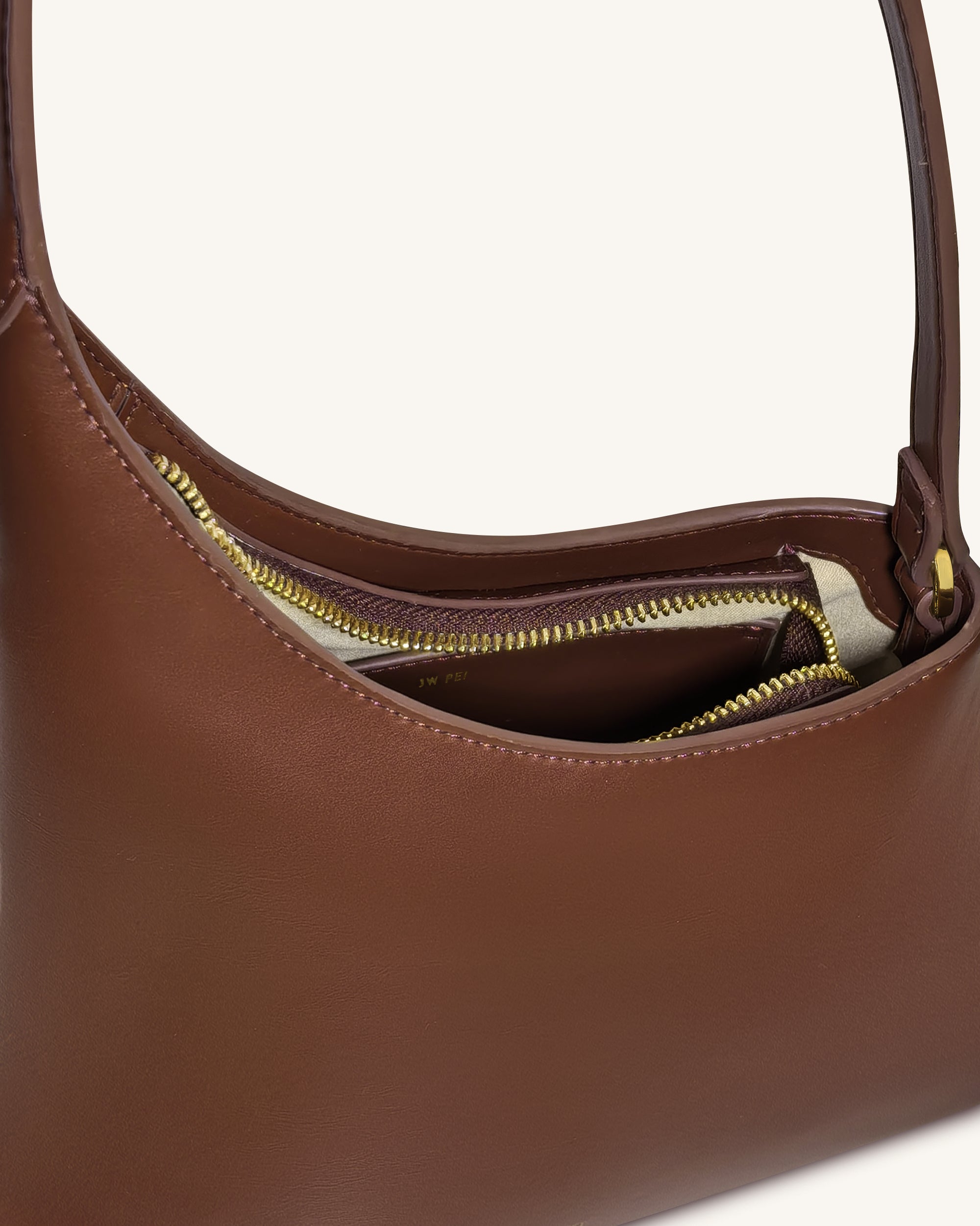 Lyra Shoulder Bag - Brown - Image 4