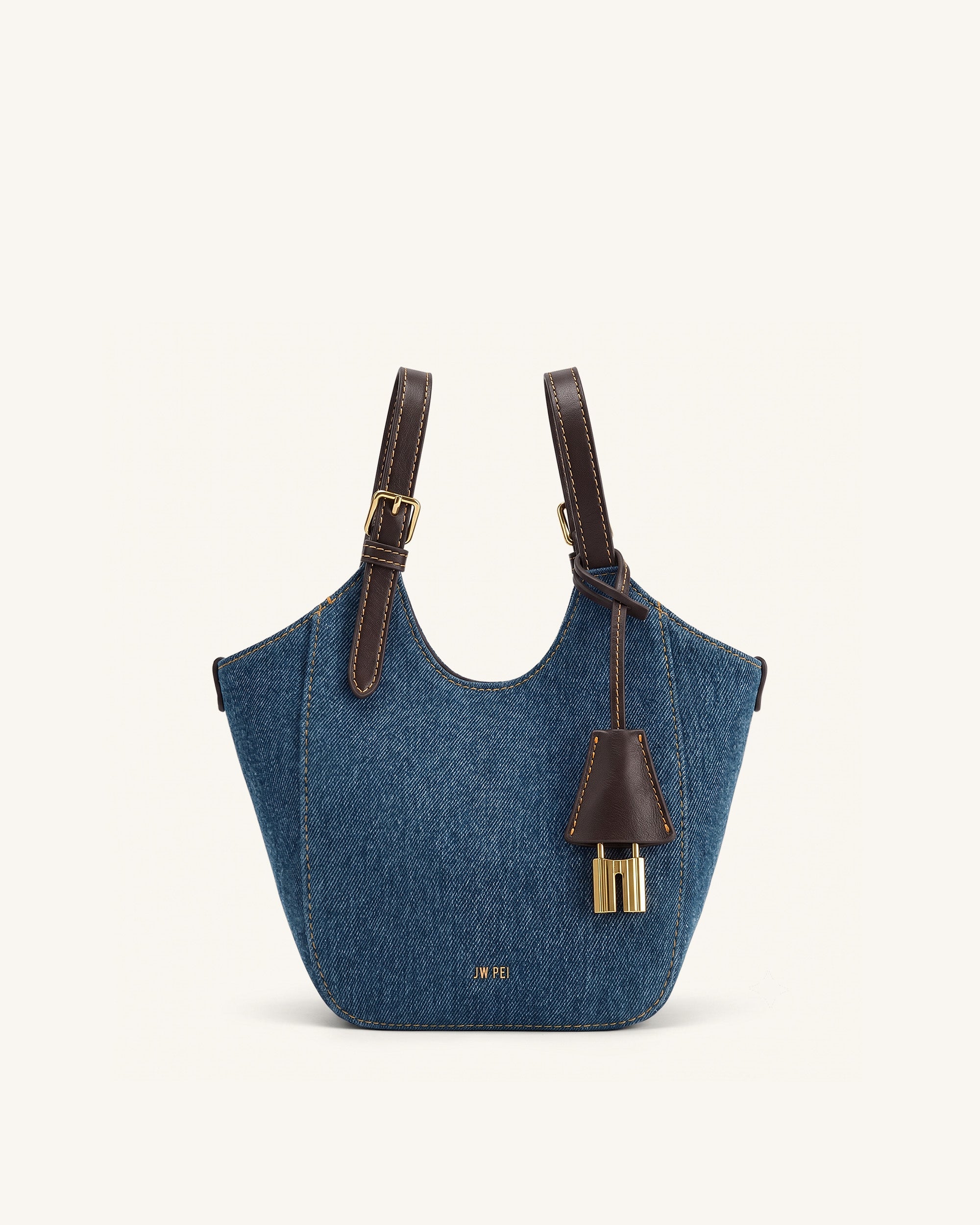 Ines Tote Bag - Blue Denim