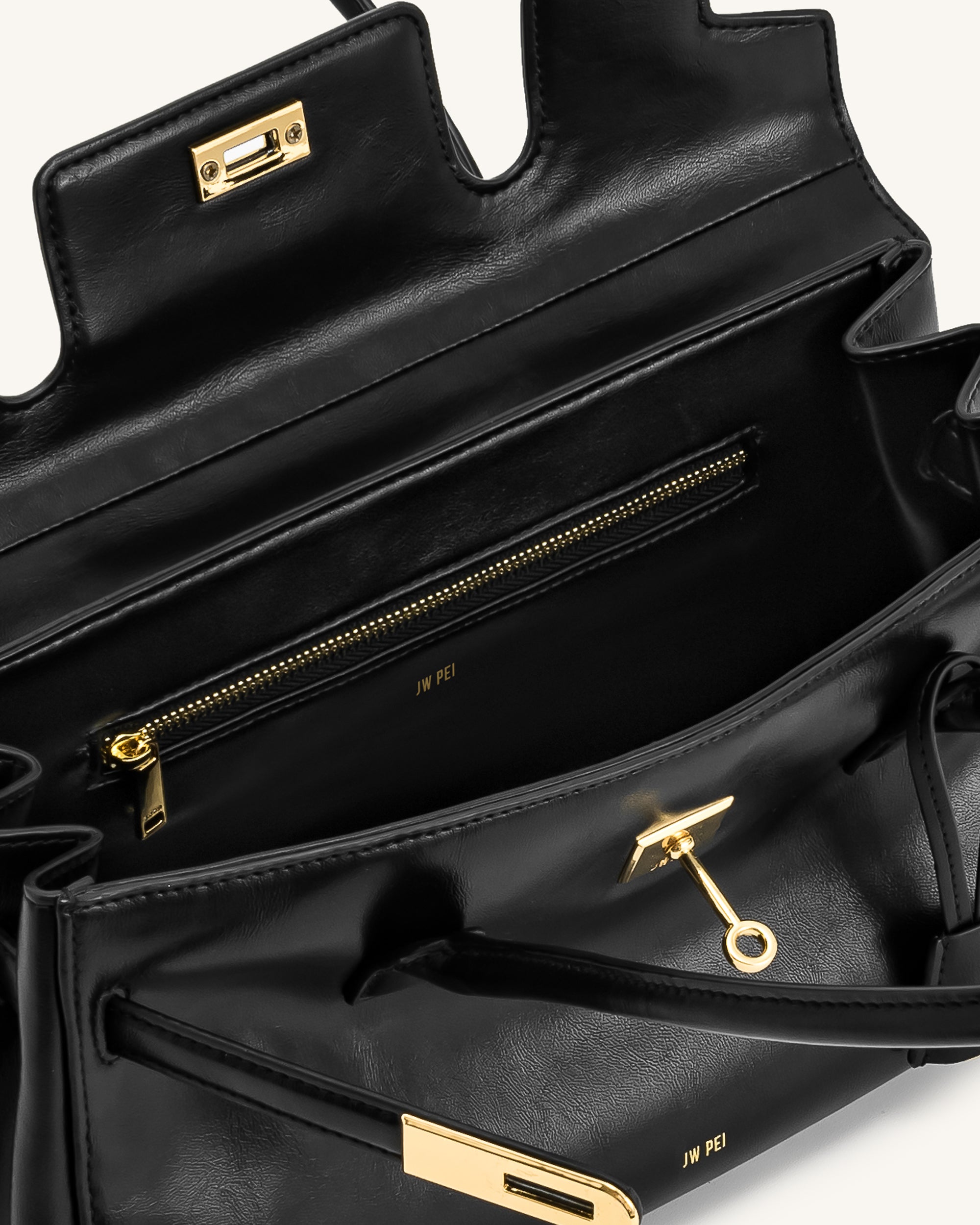 Yara Shoulder Bag - Black - Image 5